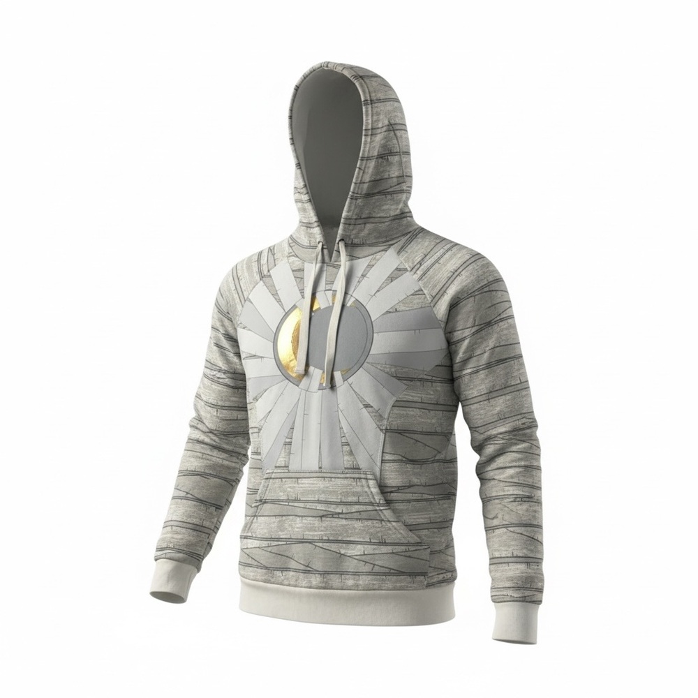 Marvel Gray and Gold Hoodie
